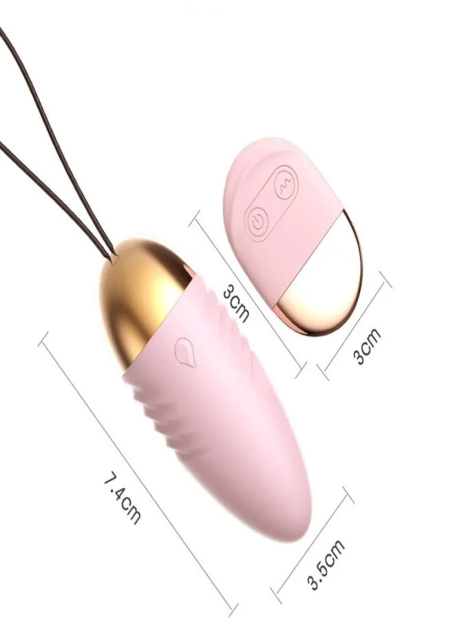 G Spot 10 velocità invisibile indossando 10 m telecomando palline vaginali vibratori clitoride sexy giocattoli adulti del sesso donne masturbazione7872936