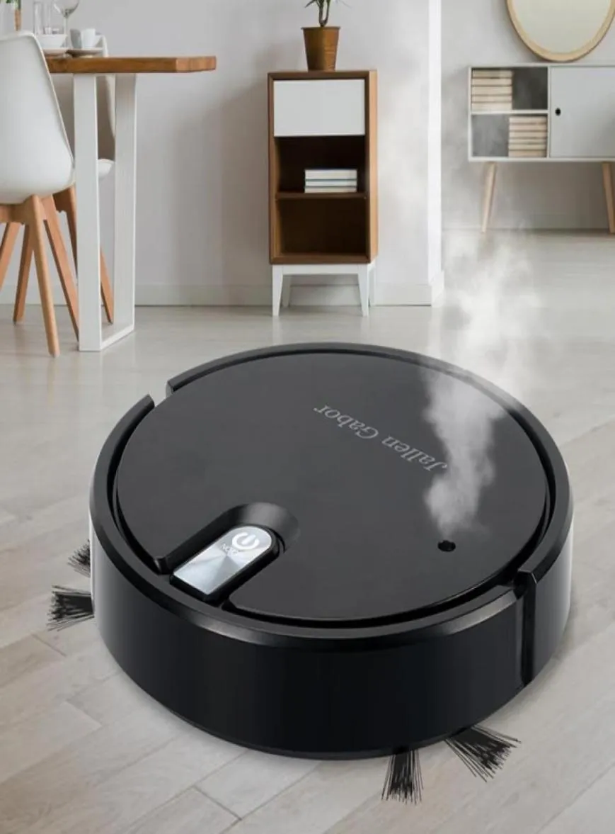 Robot Vacuum Cleaner 5in1 Wireless Vacuum Cleaner With LED Atmosphere Lights Quiet Vacuuming Mopping Humidifying Vaccume Clean3366127