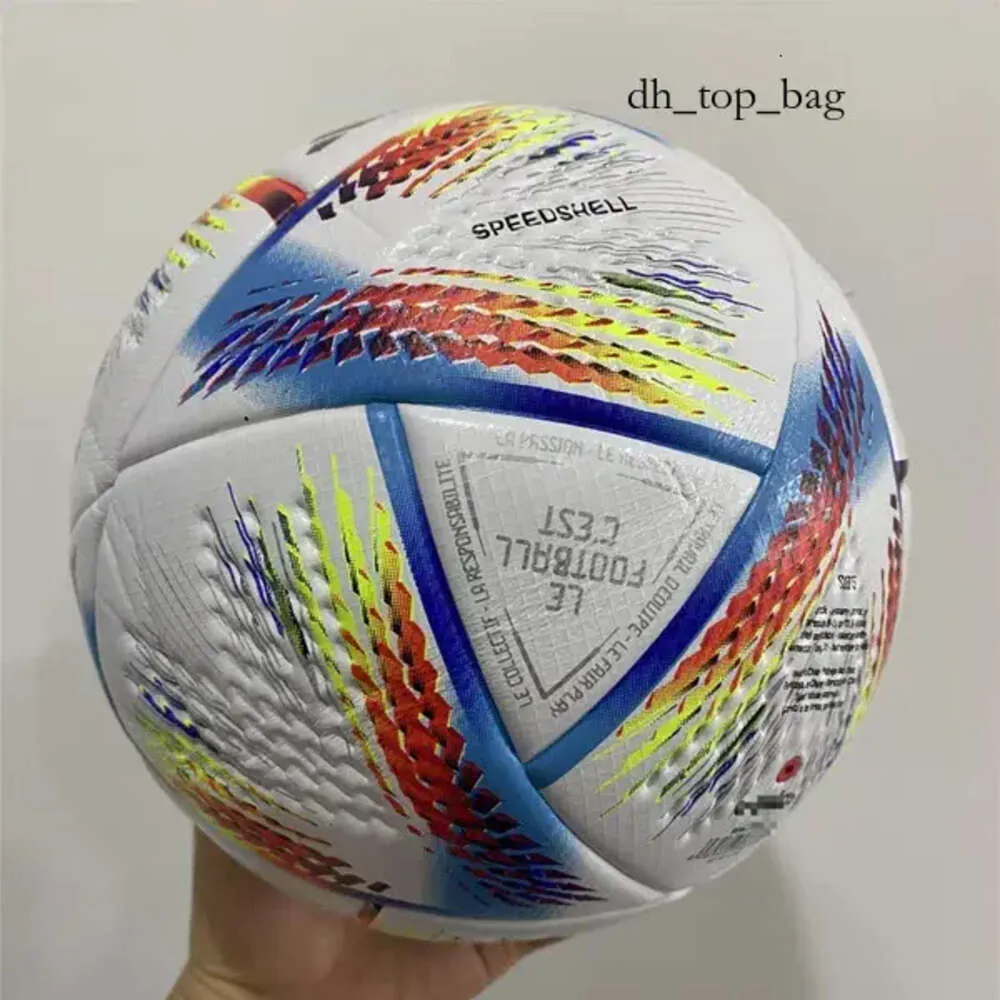 Palloni JABULANI Palloni da calcio all'ingrosso 2022 Qatar World Authentic Size 5 Match Materiale impiallacciatura di calcio AL HILM e AL RIHLA Jabulani Brazuca Jabulani 834