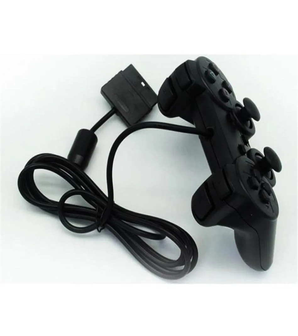 JTDD PlayStation 2 Wired Joypad Joysticks Gaming Controller voor PS2 Console Gamepad dubbele schok door DHL5025304