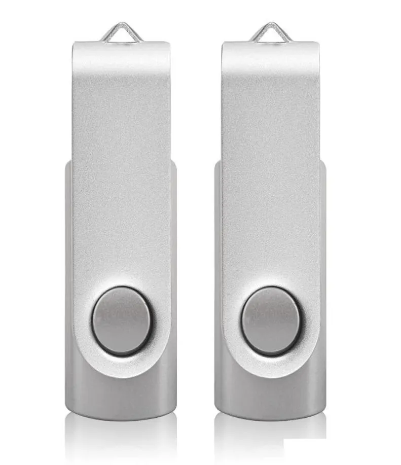 Chiavette USB 20 da 32 GB argento PenDrive con pollice girevole girevole Chiavetta di memoria pieghevole da 16 GB per computer portatile Macbook Tablet5618119