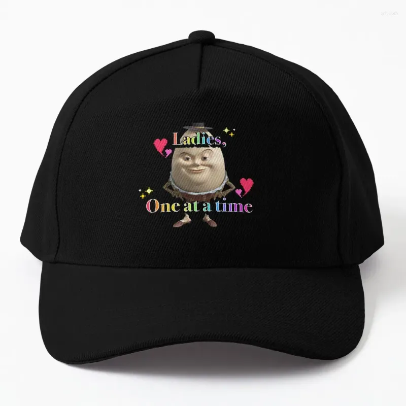 Ball Caps Humpty Dumpty Is A Stud Baseball Cap Beach Outing Snap Back Hat Tea Hats Men Women's