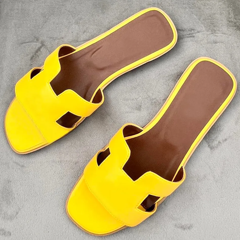 designer diapositives sandale pantoufles classique sandales plates chaussures de mode été dame en cuir tongs hommes floral en cuir en caoutchouc chaussures de plage femmes chaussures hommes chaussures
