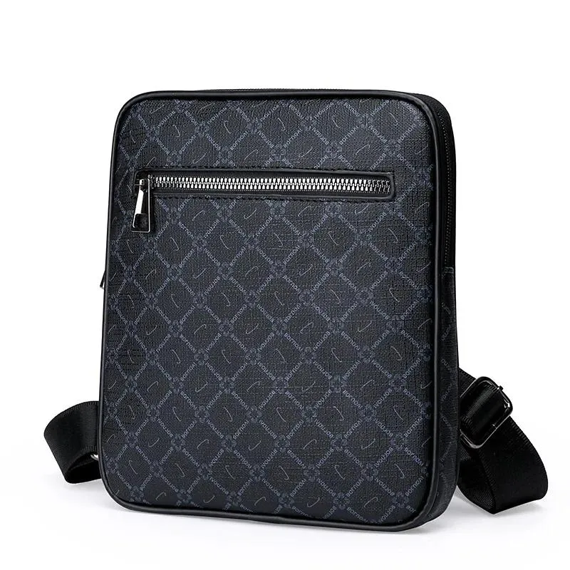 Porte-documents 2022 Nouveau sac à bandoulière imprimé Business Fashion Briefcase Sac à bandoulière pour hommes Sac à main pour hommes du commerce extérieur en gros