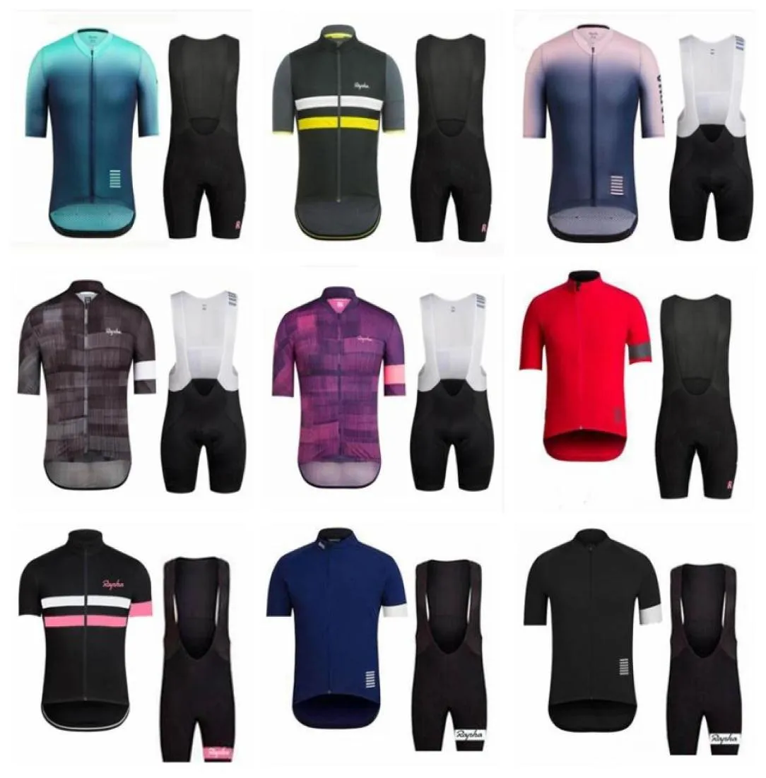 Team Cycling Short Sleeves Jersey Bib Maillot Shorts Sets Pro Kleidung Mountain Atmungsaktive Racing Sports Bicycle Soft Skin803285084