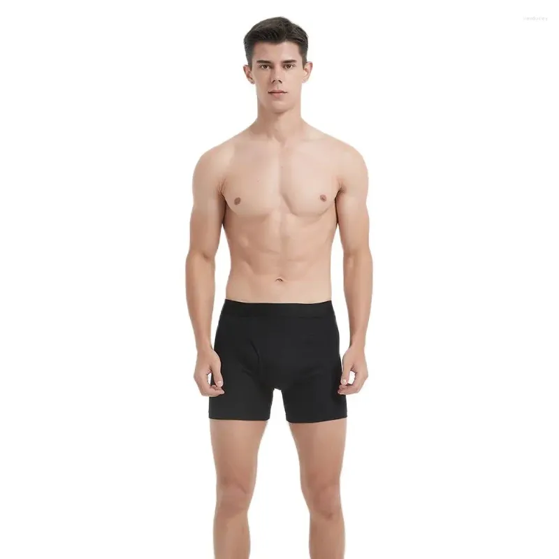 Cuecas UrGarding EMF/EMI/RF Blindagem Naturalmente Antimicrobiana Radiação Sem Fio Bloqueada Roupa Interior Masculina/Cor Cinza