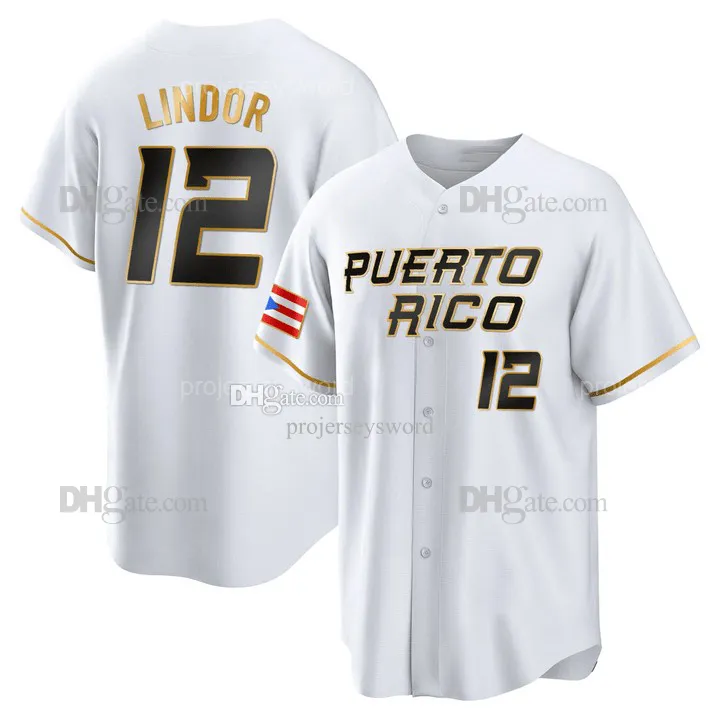 Lindor baseball jersey sales