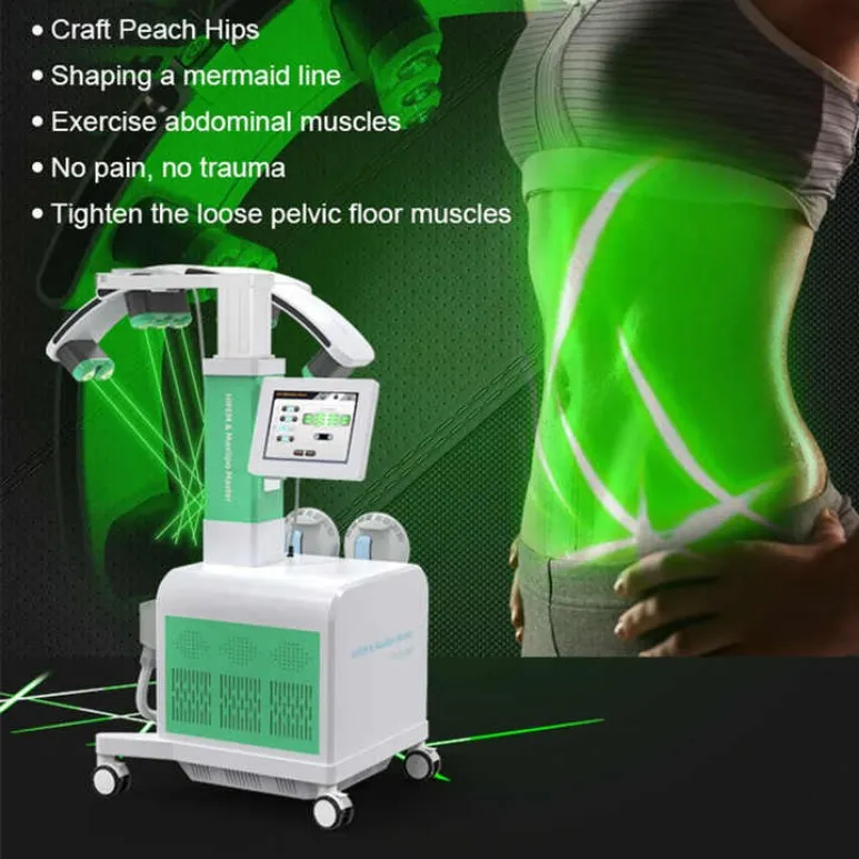 Slimming Machine Low Intensity 10D Maxlipo Lipolaser Maxlipo 532Nm Green Color Cold Laser Lazer Slimming Machine