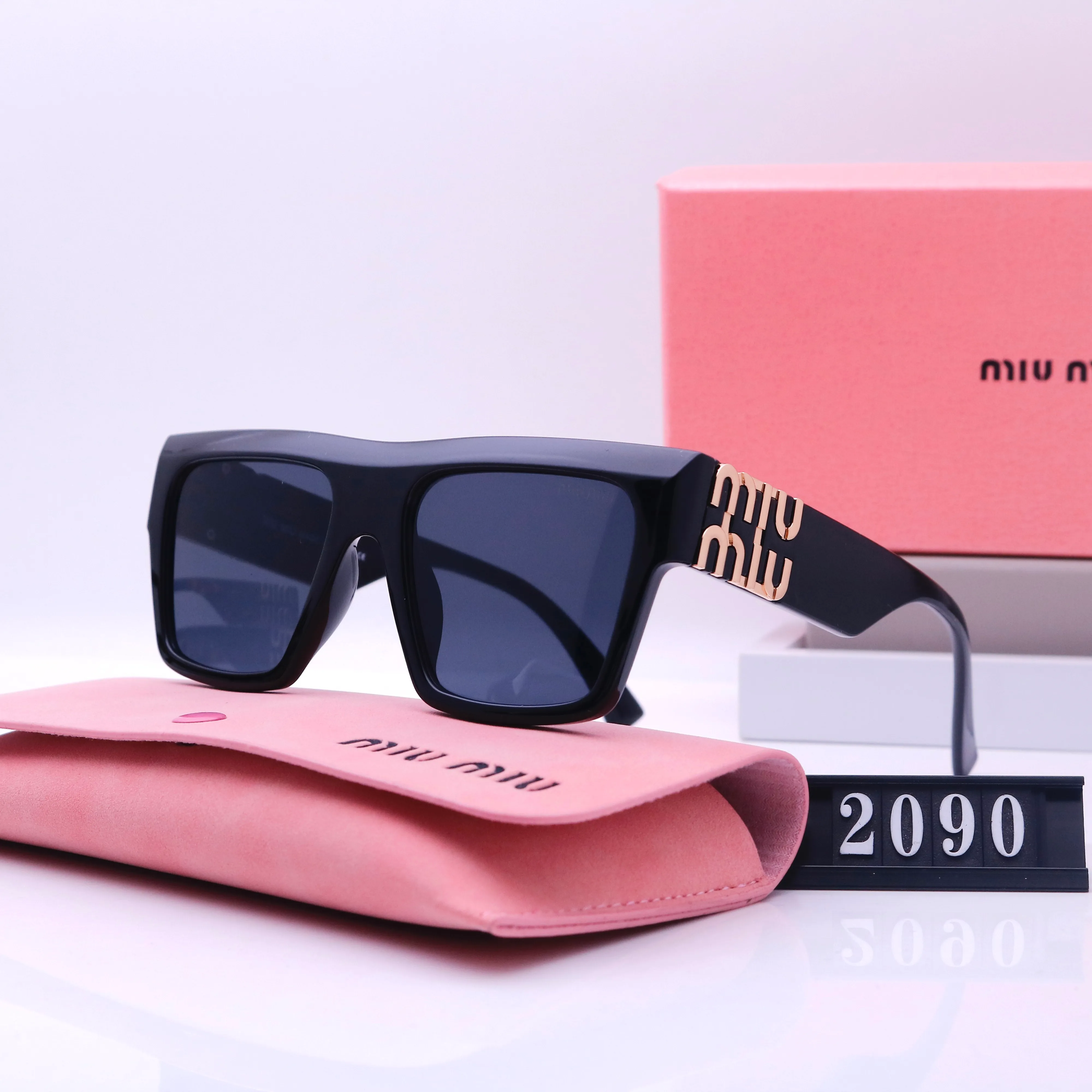 Designer Miu óculos de sol para mulheres venda quente óculos de sol homens armação oval tons óculos de sol óculos de olho de gato luxo lunette mulheres óculos de sol