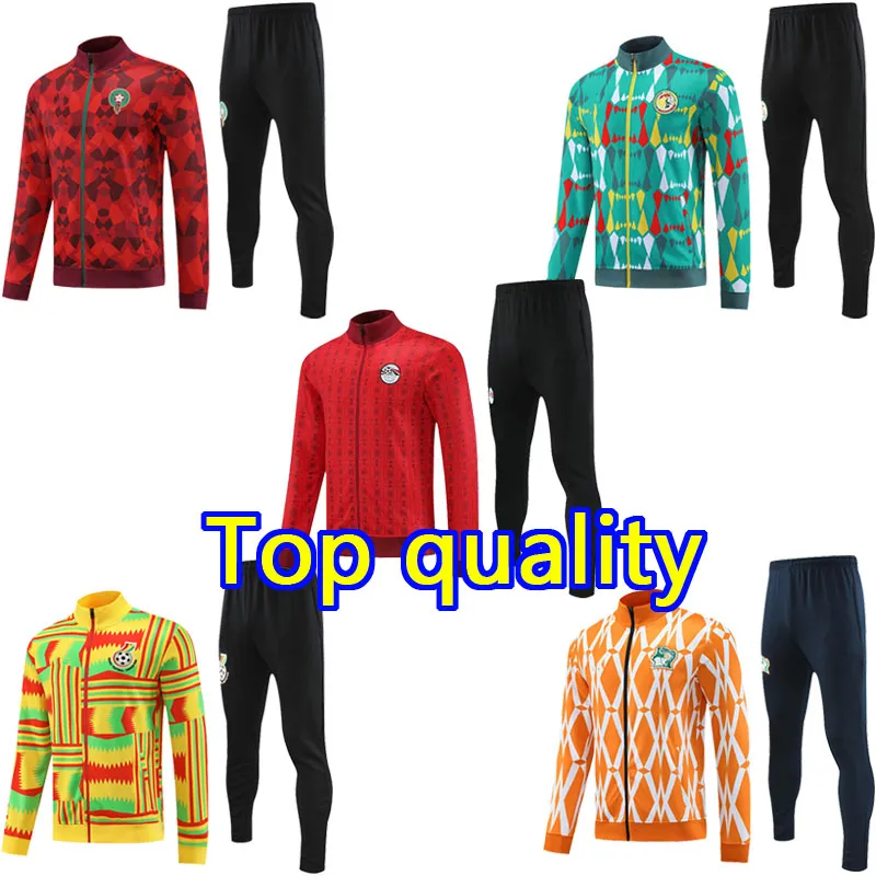 Country Football Tracksuit Mane Hakimi Africa Cup 2024 Training Suit  Chandal Tuta