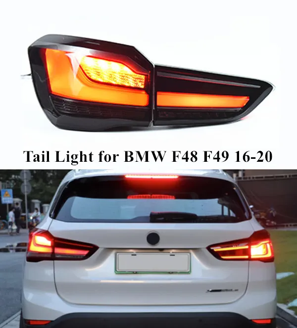 LED Turn Signal Car Light for BMW X1 F48 F49 Taillight 2016-2020 Rear Running Reverse Fog Tail Lamp
