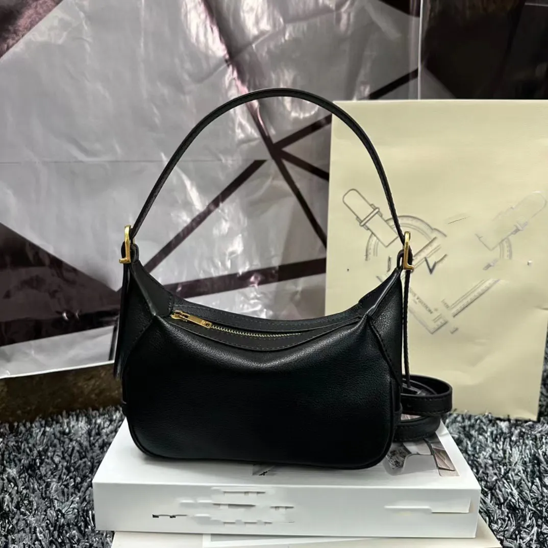 designer hobo Borse Borsa da donna Spalla Splicing Morbida pelle Designer Crossbody Lady marrone scuro mini romy Borse 19cm Borse a tracolla lettera moda