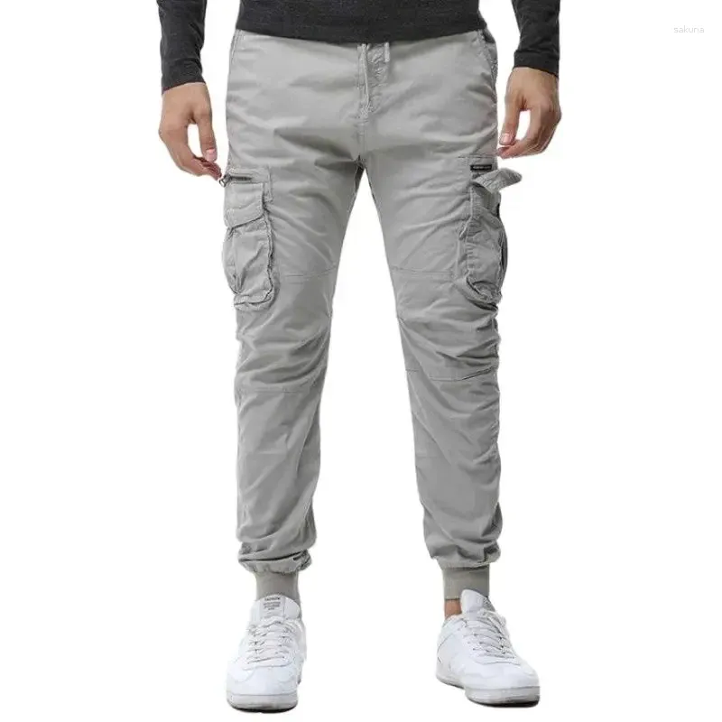 Pantalons pour hommes 2024 Militaire Tactique Casual Cargo Hommes Travail Coton Hip Hop Armée Pantalon Mâle Stretch Taille Joggers 29 -38