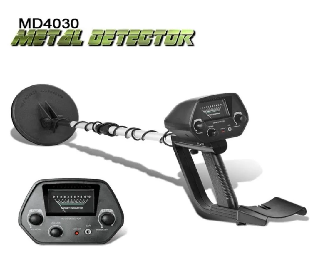 MD4030 Professtional Underground Metal Detector調整可能なゴールド検出器トレジャーハンタートラッカーシーカーメタル​​回路探知器7075154