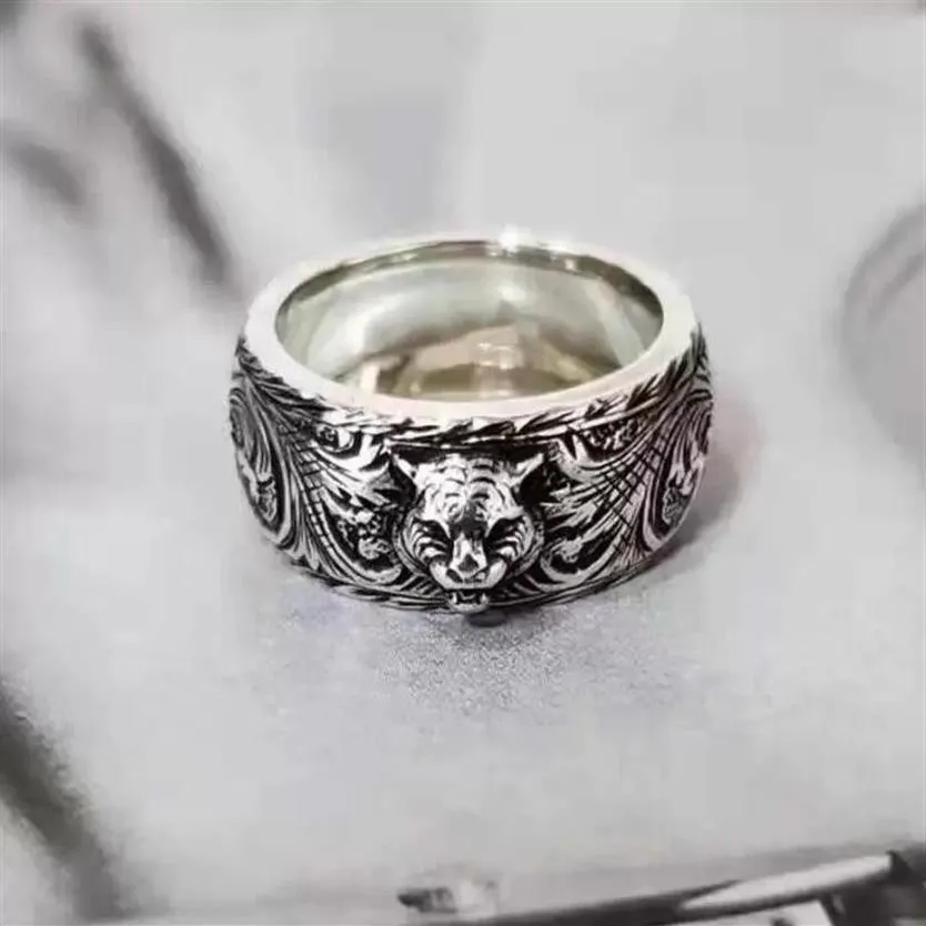 2022 Hochwertige Designer-Edelstahl-Bandringe Modeschmuck Herren-Hochzeitsversprechen-Ring Damengeschenke mit Box287z