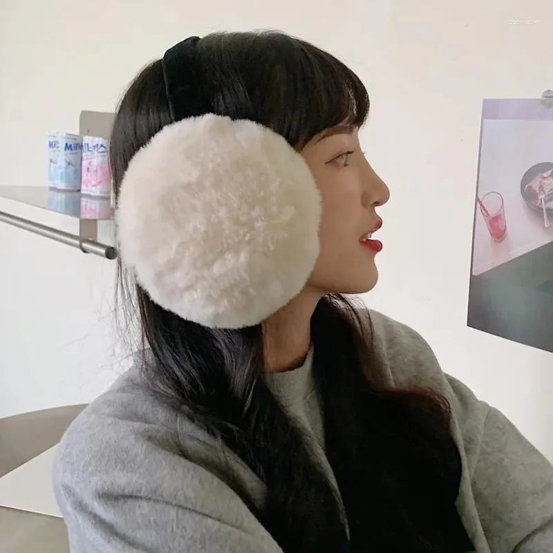 Beralar kış sevimli kulak çantası asılı muffs peluş sıcak kadın Kore versiyonu kız öğrenci sonbahar ve