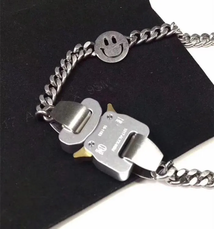 Chaîne Hero ALYX STUDIO chaîne en métal collier Bracelet ceintures hommes femmes Hip Hop extérieur rue accessoires 4129975