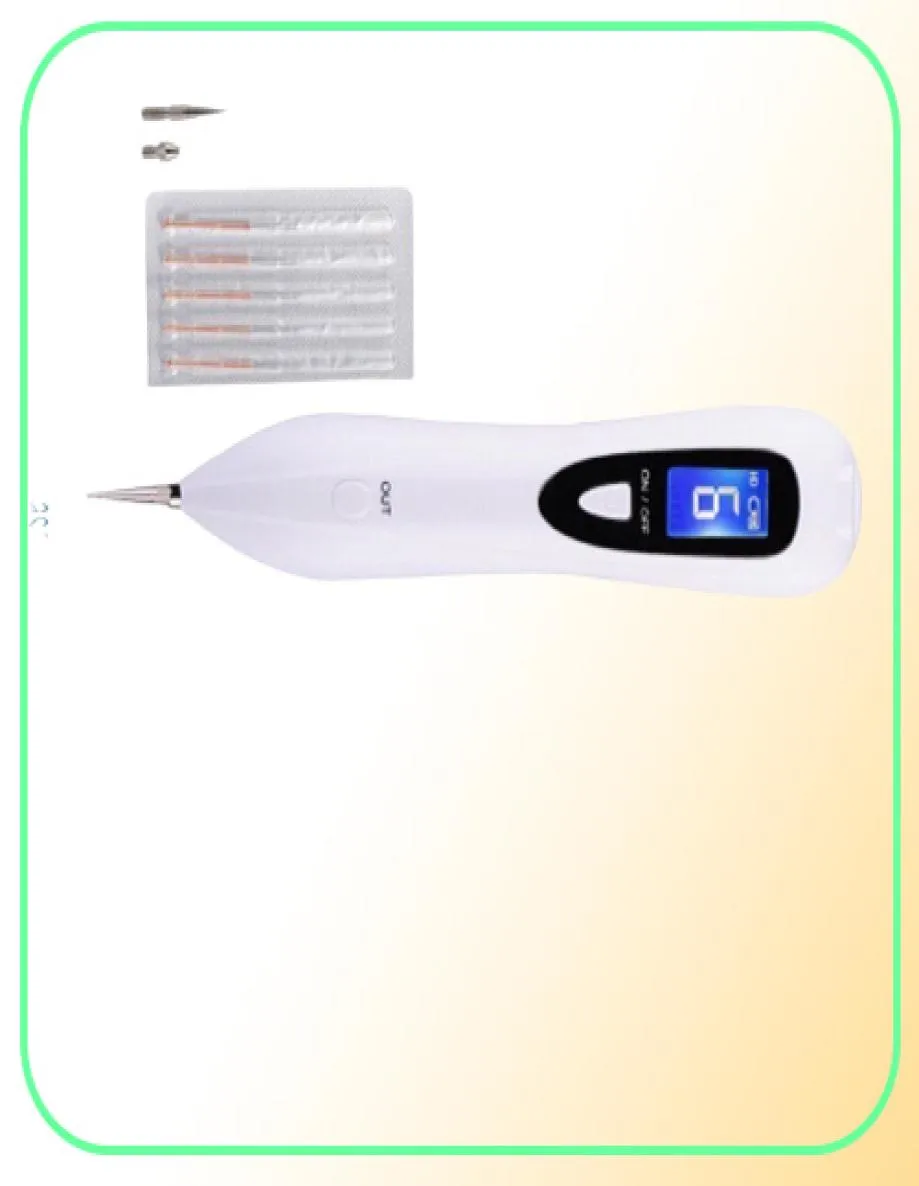 Stylo Plasma LCD pour enlever les grains de beauté, les tatouages, les taches de rousseur, les verrues, les taches foncées, pour les soins de la peau du visage, Machine 1664556