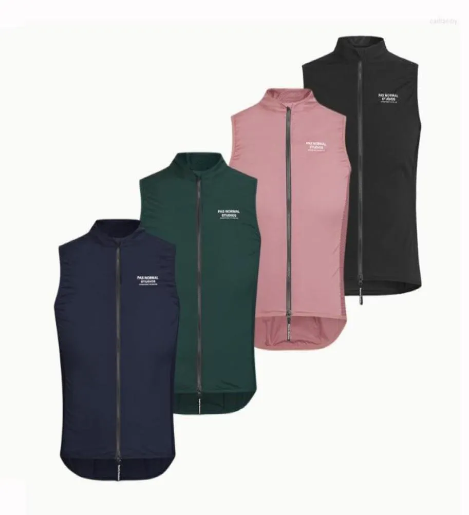 Mäns T-skjortor Herrarna T-shirts PNS PAS Normal Lighweight Cycling Gilet Windproof Vest för män och kvinnor 2 Way Zippermen's6885885