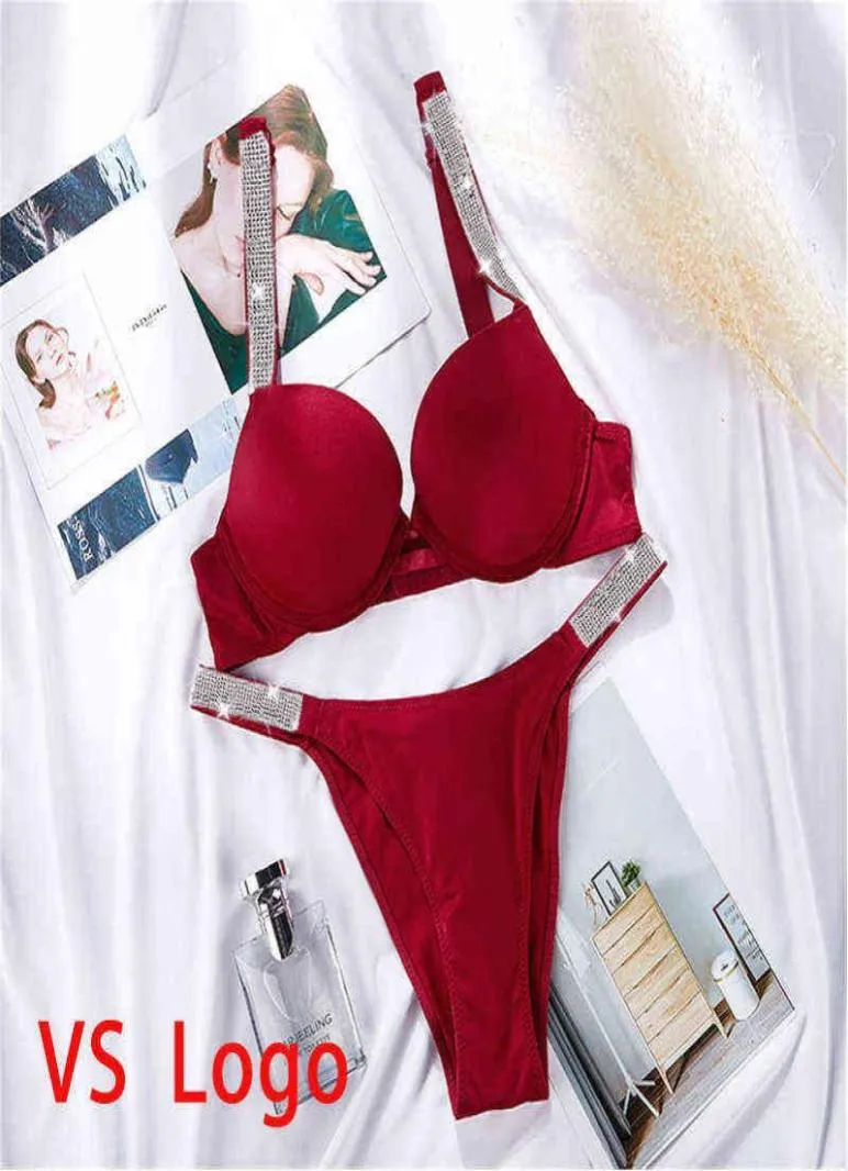 مجموعة الملابس الداخلية للسيدات برا برا أنثى راين براليت أعلى نساء دفع صدرية الملابس الداخلية bh brassiere مع الأشرطة القابلة للتعديل G12279614284