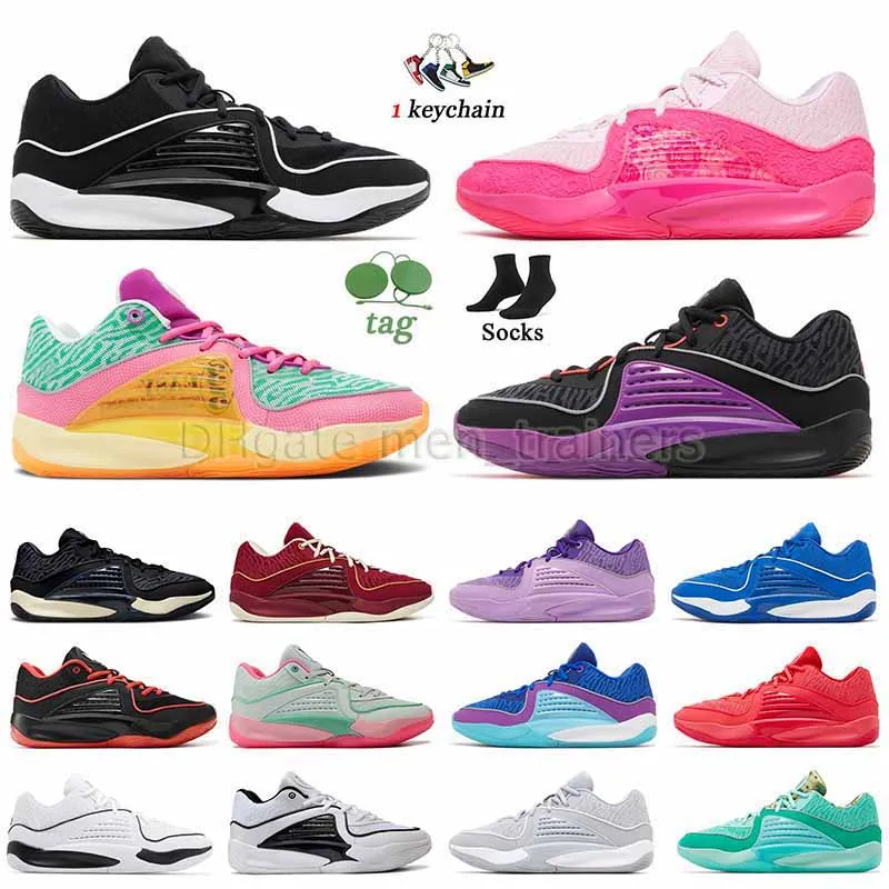 Kd 16 Kd15 Tante Pearl Basketbalschoenen Pathway Royalty's Zwart Wit Roze Wanda Ember Glow Ny Vs Jodons Heren Dames Designer OG Sneakers Sport 36-46