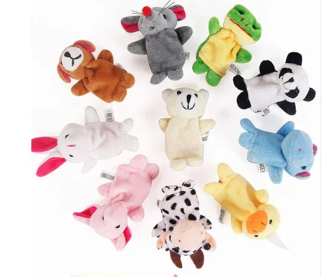 Marionnettes à Main En Peluche Pour Enfants - 30 Cm - Théâtre & Jeu De Rôle Créatif