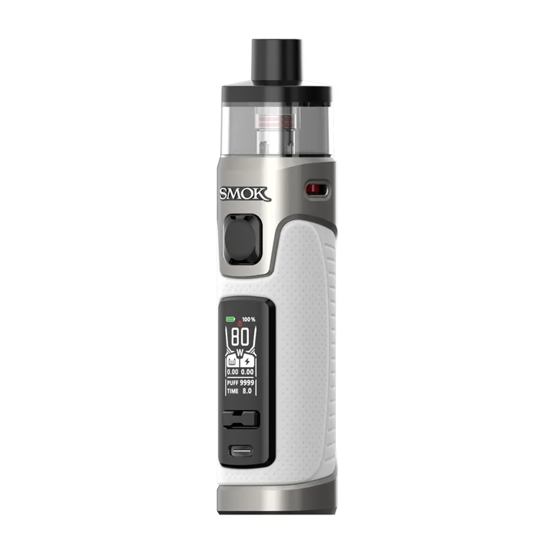 SMOK RPM 5 Pro Kit Externo 18650 Bateria 80W 6,5ml RPM 5 Pod Enchimento superior Fluxo de ar contínuo Tela TFT de 0,96 polegadas