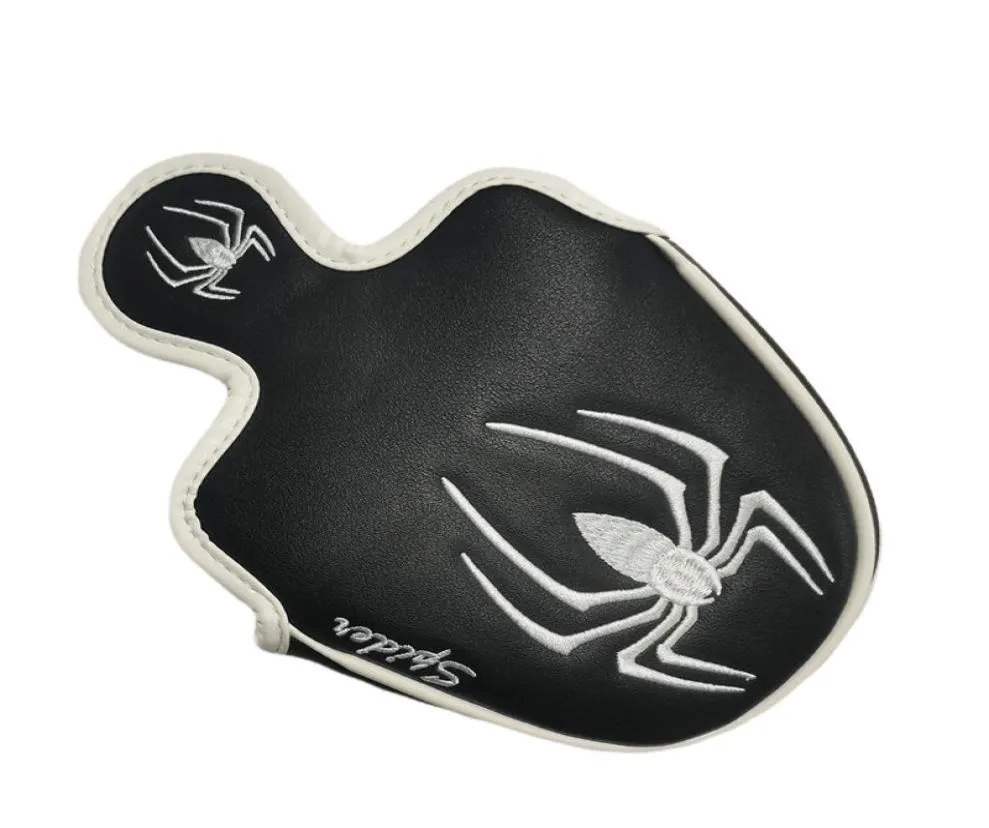 astback Mallet клюшка для гольфа, клюшка для головы, крышка из искусственной кожи, магнитная наклейка Spider9450015