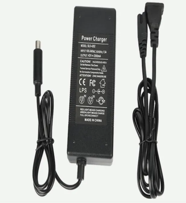42V 2A Scooter charger Battery Chargers Power Supply Adapters For Xiaomi M365 Ninebot S1 S2 S3 S4 Electric Scooters Accessories6250708