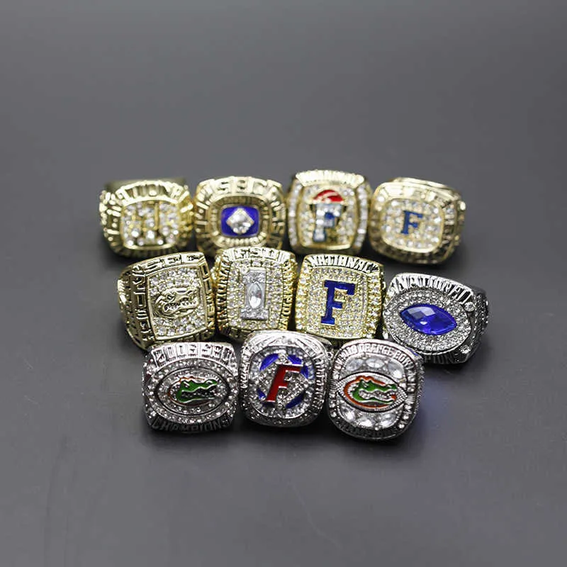 Bandringar 11 NCAA Florida Crocodile University Championship Ring Set