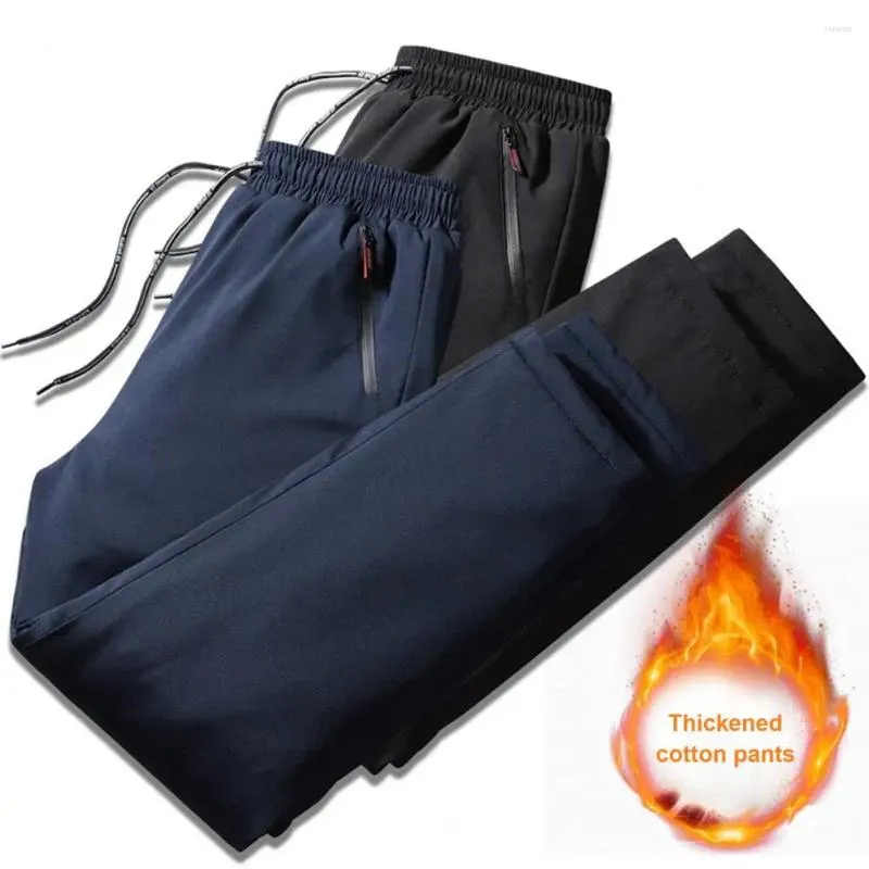 Herenbroek Trendy comfortabele heren casual broek Winddicht Winter met versterkte ritszakken Voor