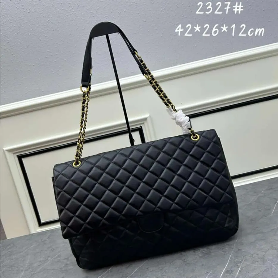 7a super designer saco clássico maxi flap saco moda feminina sacos de couro corrente sacos de ombro couro de cordeiro preto cruz corpo bolsa acolchoada bolsas frete grátis