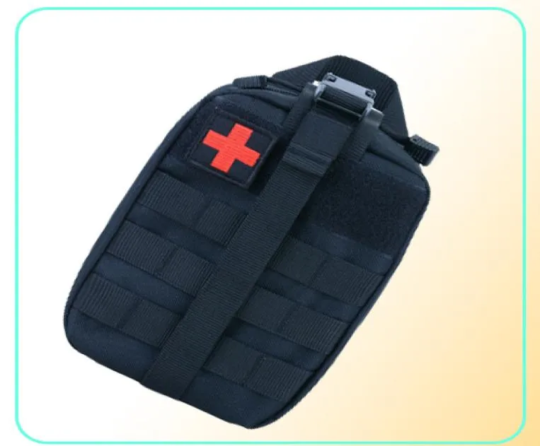 전술적 인 FirstAid Packets Bag Bags Rucksack Packs 군대 트레킹 결합 된 야외 배낭 캠핑 사냥 전술 장비 Knapsa5892589