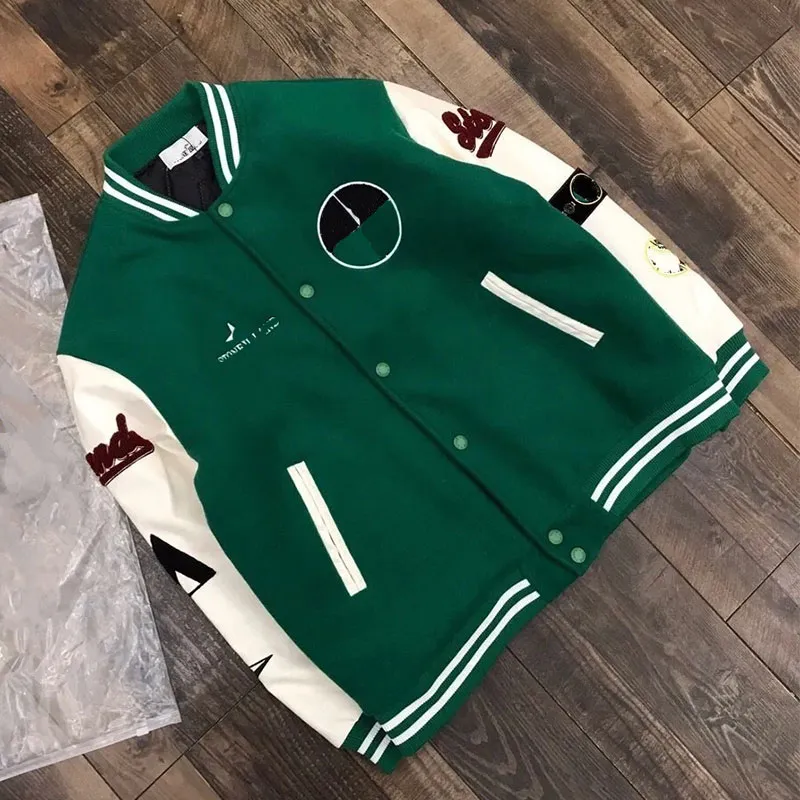 Men's Tracksuit Set Wholesale Streetwear Outfit, Compass Patch Jacket,  Baseball Style, Casual Sweatsuit for Men Unisex Hot Deal!