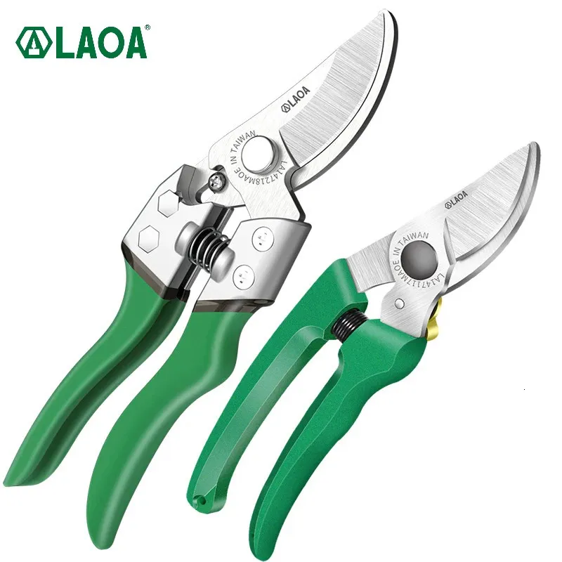 LAOA SK5 – ciseaux de taille tranchants, sécateur de greffage, outils de cueillette de fruits, coupe-branches d'arbre, cisailles à fleurs fabriquées à Taiwan 231228