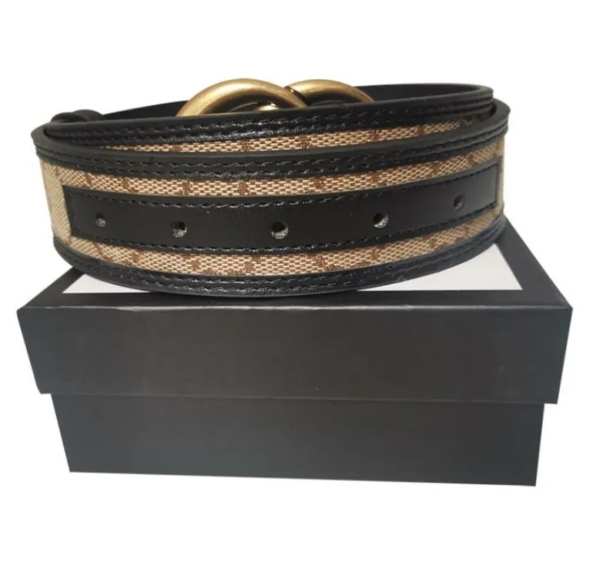 16 ceintures de couleur Ceinture de mode pour hommes Luxe Hommes Designers Femmes Jeans Ceintures Serpent Big Gold Boucle cintura Taille 90125CM avec boîte7005126