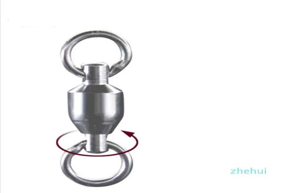 Single Melt Ring Swivel High Speed ​​Fishing Ball Bearing Metal Rostfritt stål Fiskar tackla ny ankomst 0 95Jy UU113070872