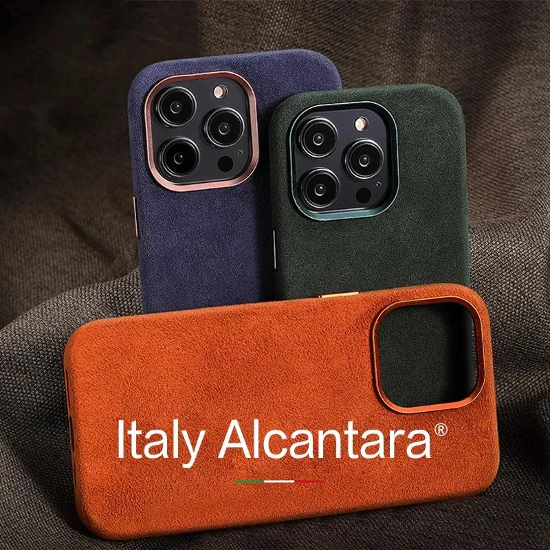 액세서리 Sancore Alcantara Case for iPhone14 Pro MAGSAFE 무선 충전기 자기 커버와 호환되는 프로 맥스 시리즈