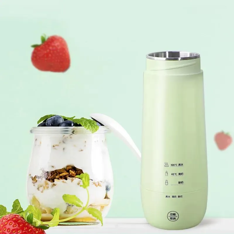 Makers Yoghurt Makers 220V Portable Mini Yoghurt Container Fermenting Machine Electric Kettle Automatic Maker Rostfritt stål 230222