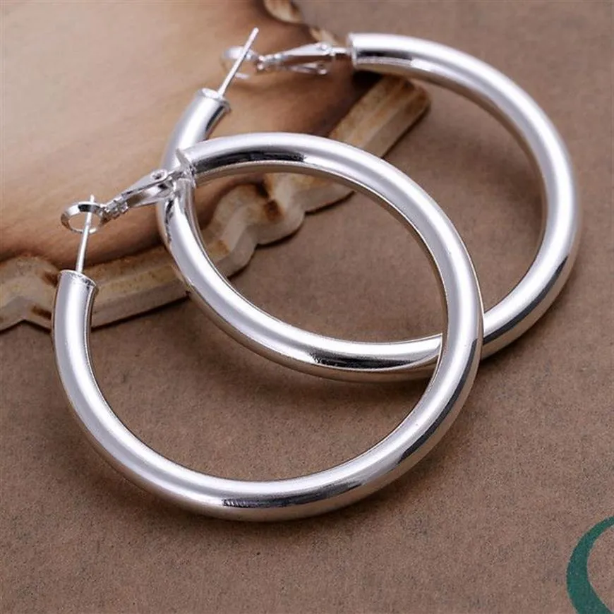 Gloednieuwe sterling verzilverde 5MM soramimi ring DFMSE149 dames 925 zilveren Dangle Kroonluchter oorbellen 10 paar veel230G