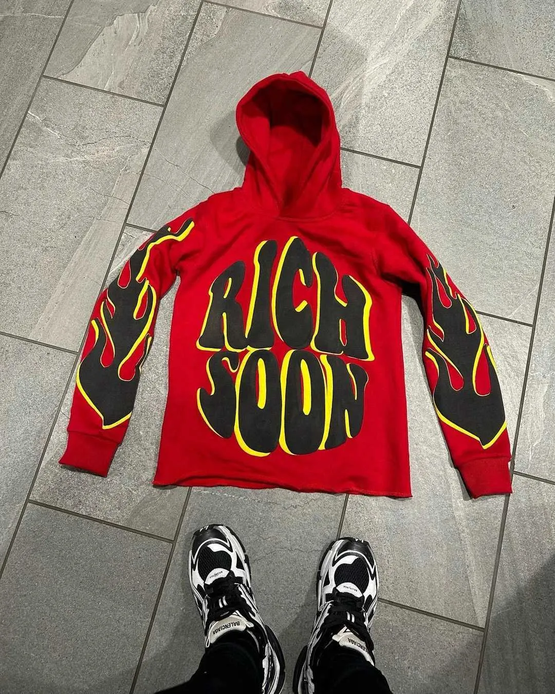 Y2k koreanska mode streetwear kvinnor överdimensionerade estetiska gotiska tryck hoodie par tröjor toppar