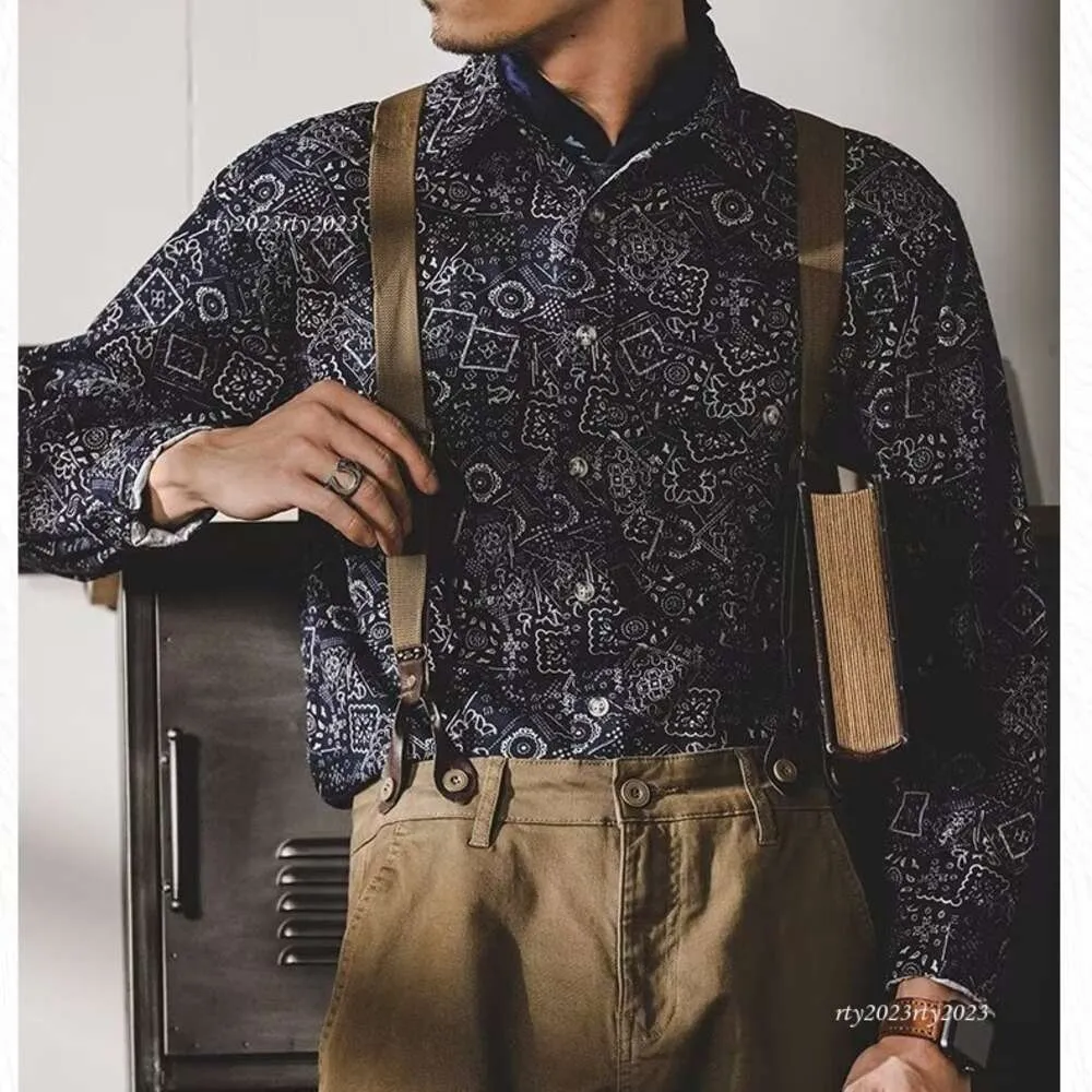 Nouveau automne/hiver chemise veste Style rapport qualité prix hommes beau Style hommes bouton Tang dynastie marque vêtements Designer