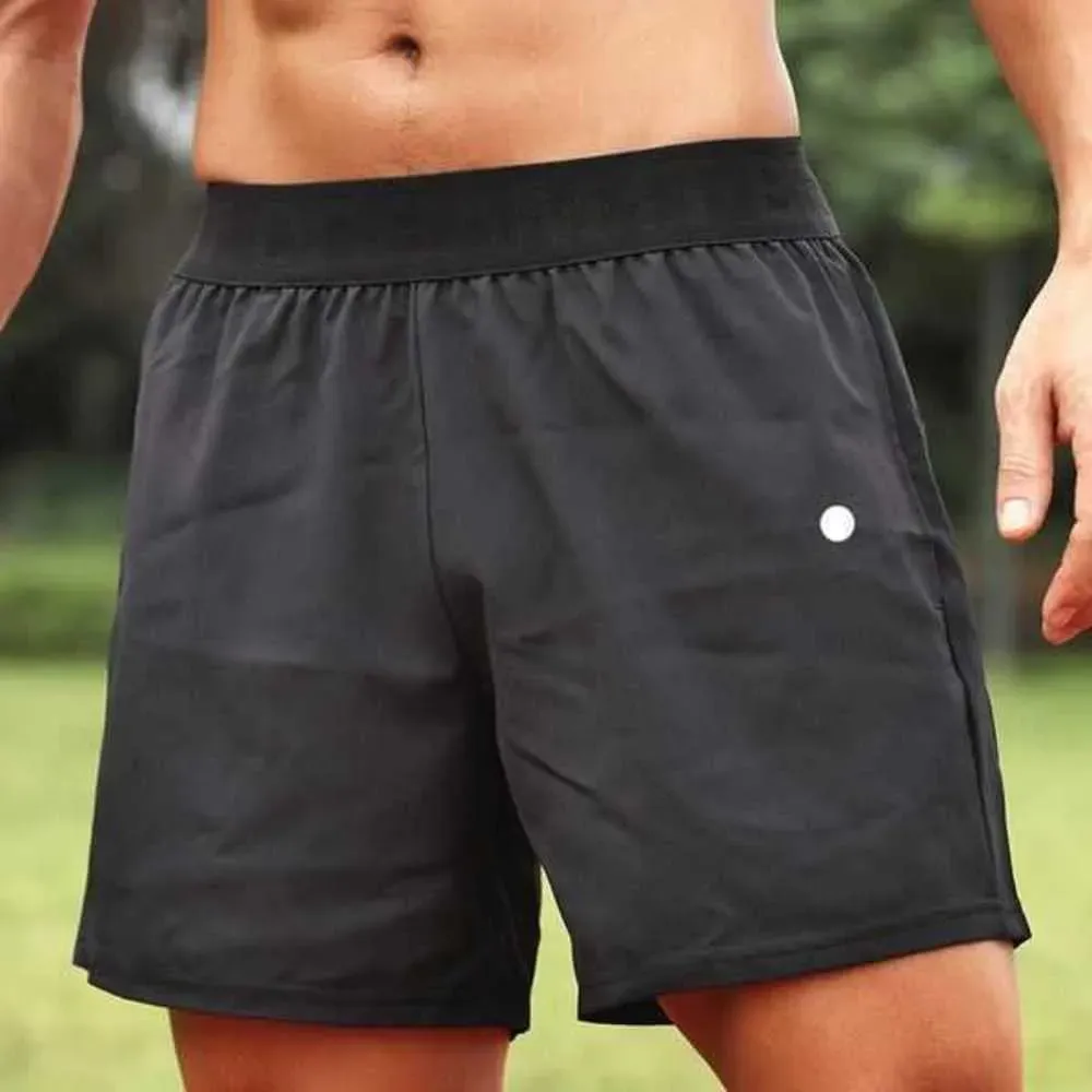 Lu lus basket-ball court été hommes Yoga sport Shorts sport homme hommes yoga en plein air Fitness séchage rapide couleur unie décontracté course quart pantalon