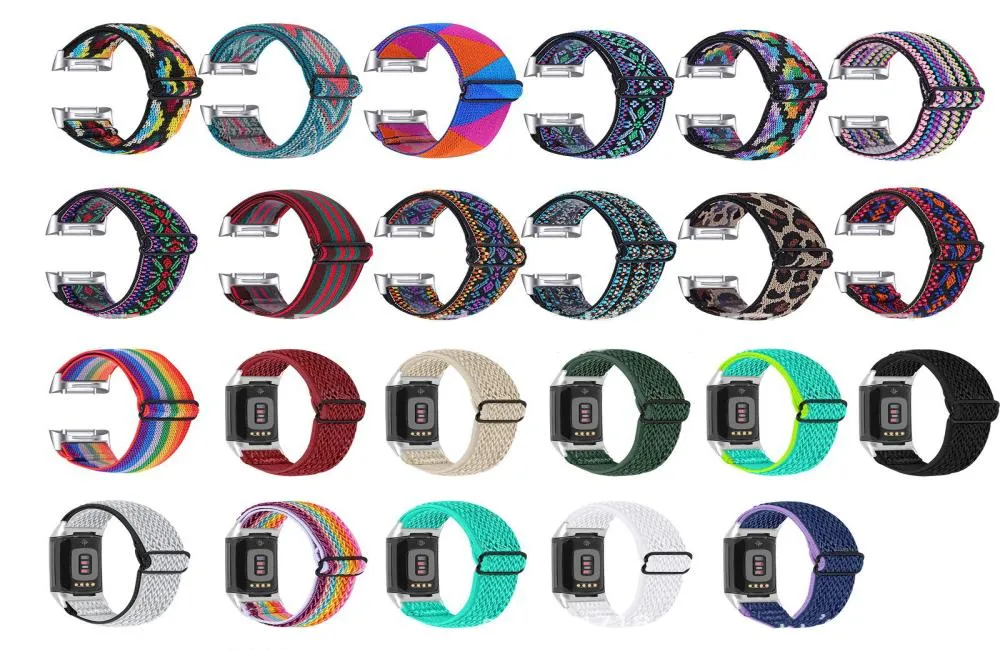 Bandas elásticas para Fitbit Charge 5 pulsera de tela deportiva Lazo de cinta para Fitbit Charge5 correa de reloj Correa8036386