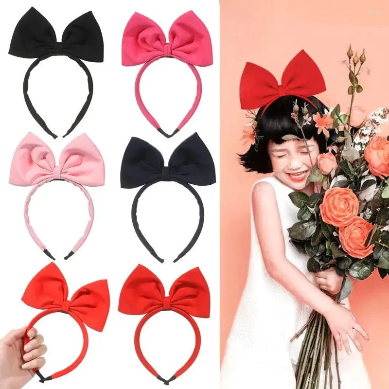 Hair Accessories Women Girls Headwear Handmade Party Decoration Bowknot Bands Big Bow Headband Headdress