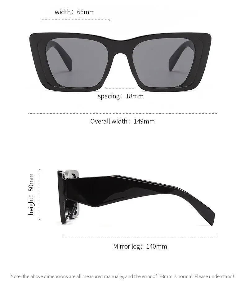 Designer Sunglasses Classic Eyeglasses Goggle Outdoor Beach Sun Glasses For Man Woman Shades Optional Triangular signature 