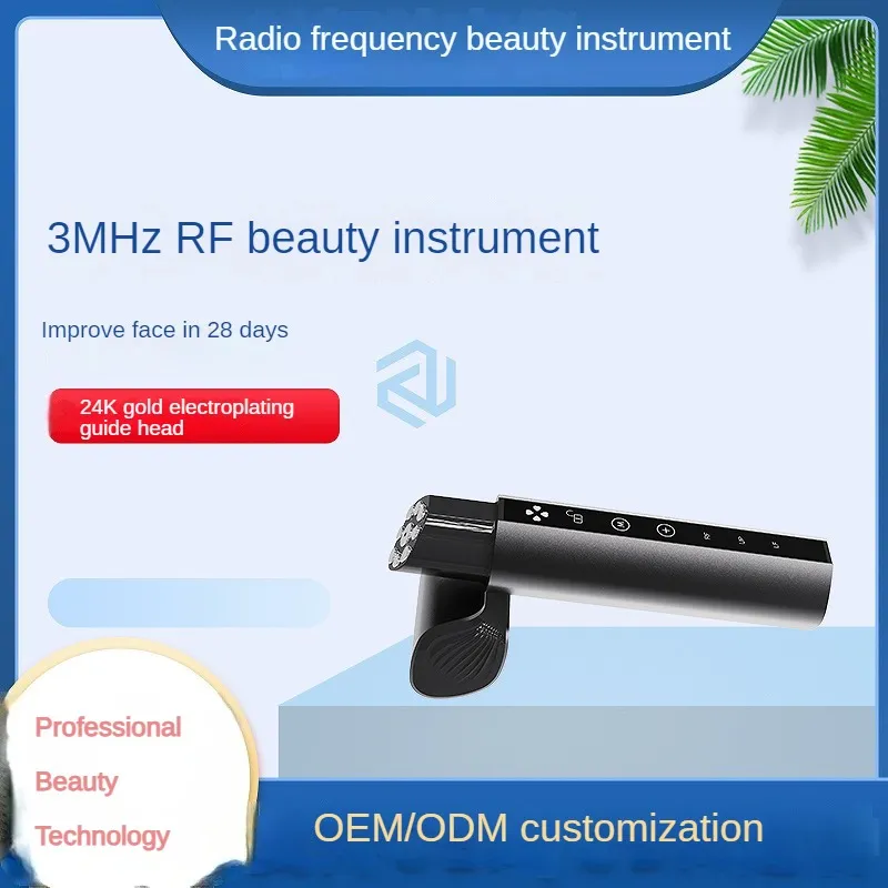 24-каратное золотое лицо, многофункциональный RF-инструмент для фотонного омоложения, инструмент для массажа глаз, инструмент для ухода за глазами, ультразвуковой косметический инструмент для подъема и подтяжки лица