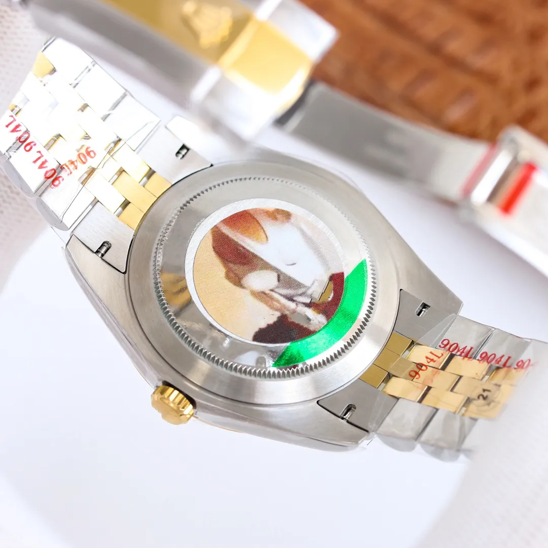Luxury Mens Automatic Mechanical Watch, 41mm Stainless Steel 