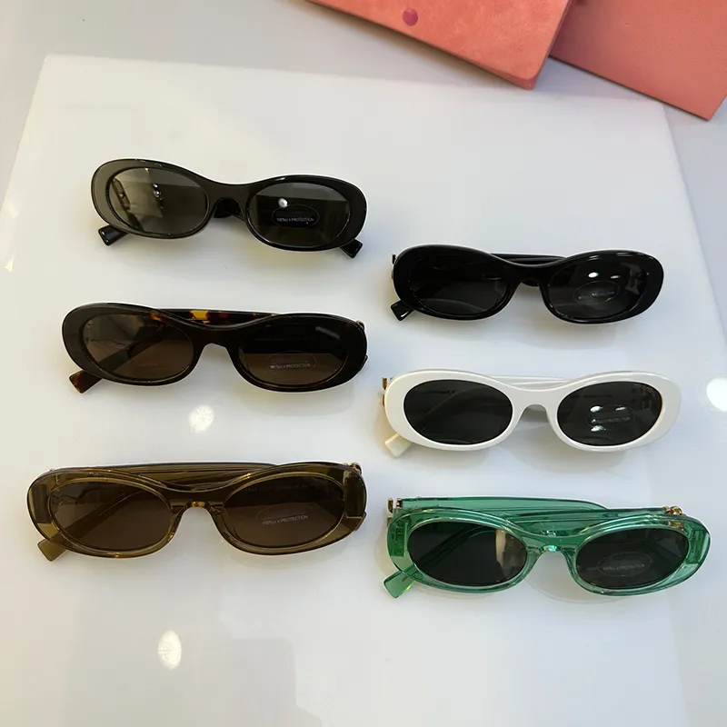 Óculos de sol da moda designer mm top women tartoise shell Óculos de sol european estilo americano Novos óculos de sol ova