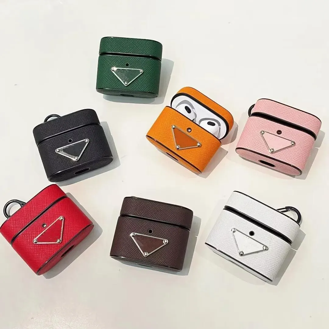 Cas de luxe Fashion Rhingestone Cas pour AirPods Pro 3 Protective Cover Crochet Clâne Keychain Anti Lost AirPods1 / 2 Écouteur Case Protecto